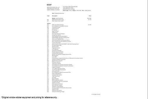 2023 Mercedes-Benz EQS 450 4MATIC