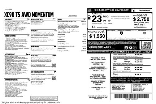 2019 Volvo XC90 T5 Momentum