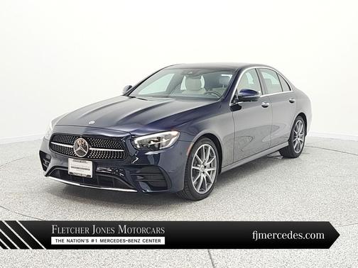 Nautical Blue Metallic 2022 Mercedes-Benz E-Class E 350