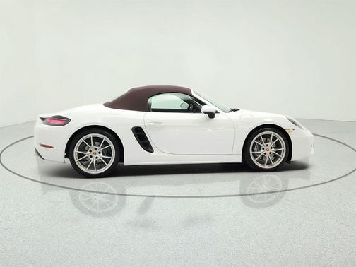 White 2022 Porsche 718 Boxster Roadster