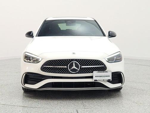 Polar White 2023 Mercedes-Benz C-Class Sedan