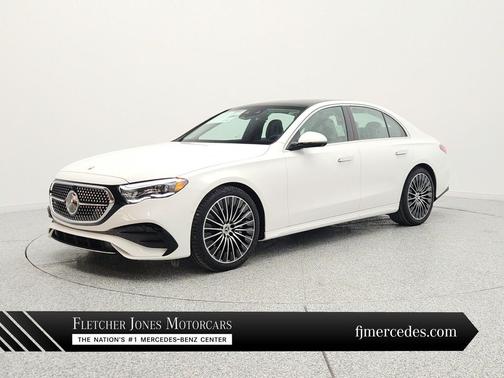 Polar White 2026 Mercedes-Benz E-Class 4MATIC