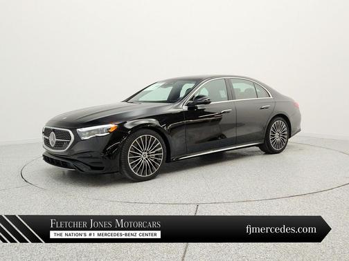 Black 2026 Mercedes-Benz E-Class 4MATIC