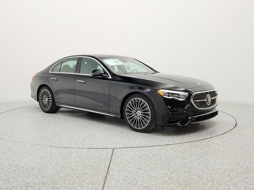 Black 2026 Mercedes-Benz E-Class 4MATIC