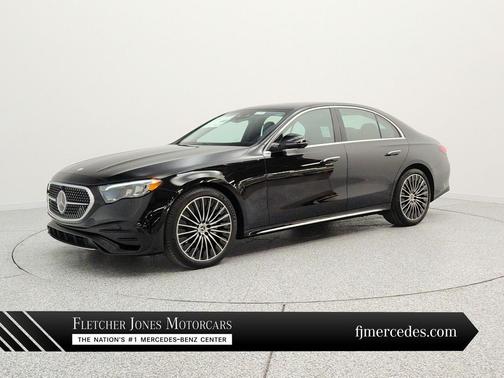 Black 2026 Mercedes-Benz E-Class E 350 RWD Sedan