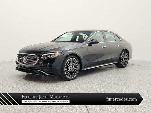 Black 2026 Mercedes-Benz E-Class E 350 RWD Sedan