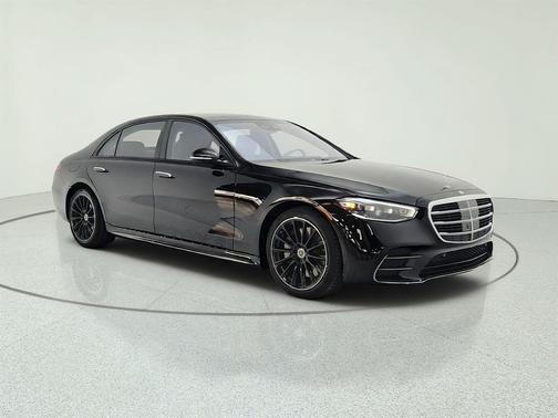 Black 2023 Mercedes-Benz S-Class S 580e 4MATIC