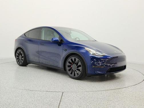 Deep Blue Metallic 2021 Tesla Model Y Performance Dual Motor All-Wheel Drive