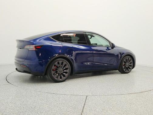 Deep Blue Metallic 2021 Tesla Model Y Performance Dual Motor All-Wheel Drive