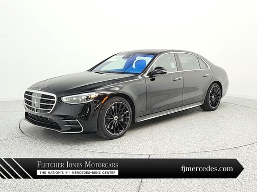 Obsidian Black Metallic 2026 Mercedes-Benz S-Class S 580 4MATIC