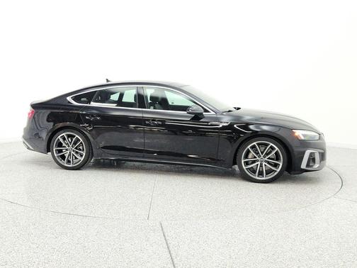Mythos Black Metallic 2021 Audi A5 Sportback 45 S Line Premium Plus