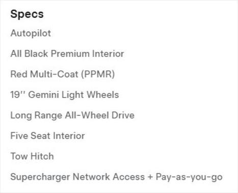 2023 Tesla Model Y Long Range Dual Motor All-Wheel Drive