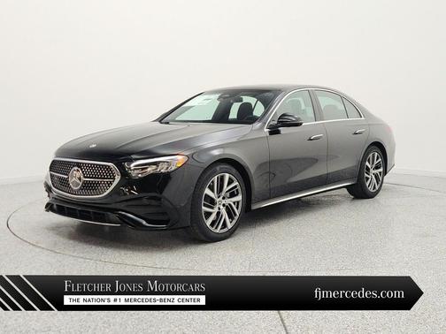 Black 2026 Mercedes-Benz E-Class E 350