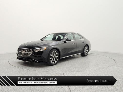 Black 2026 Mercedes-Benz E-Class E 350