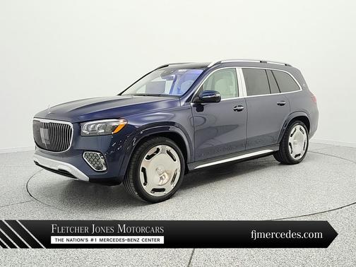 Twilight Blue Metallic 2026 Mercedes-Benz Maybach GLS 600 4MATIC