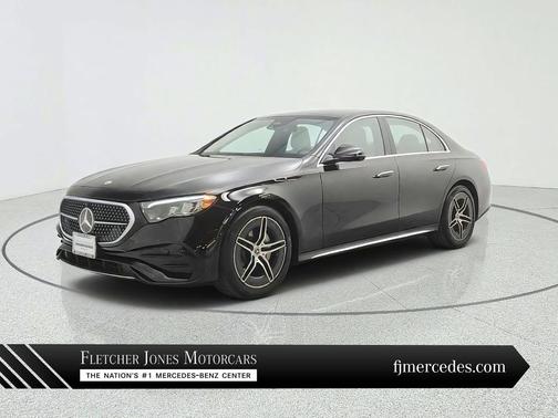 Black 2026 Mercedes-Benz E-Class E 350 RWD Sedan