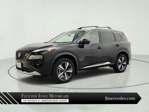 Super Black 2023 Nissan Rogue Platinum