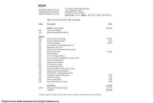 2023 Mercedes-Benz E-Class 4MATIC