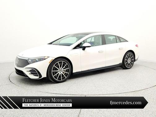 Polar White 2023 Mercedes-Benz EQS 450 4MATIC