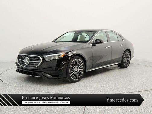 Black 2026 Mercedes-Benz E-Class E 350 RWD Sedan