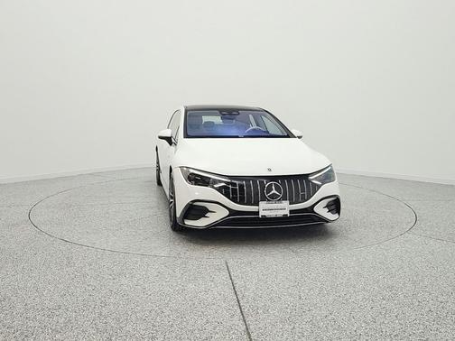 MANUFAKTUR Moonlight White Metallic 2023 Mercedes-Benz AMG EQE 4MATIC+