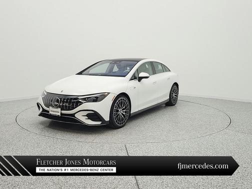 MANUFAKTUR Moonlight White Metallic 2023 Mercedes-Benz AMG EQE 4MATIC+