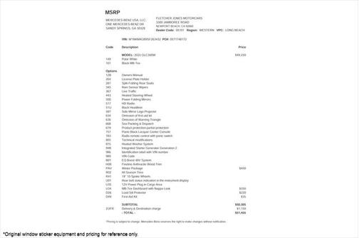 2025 Mercedes-Benz GLC 300 Base