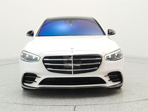 MANUFAKTUR Moonlight White Metallic 2024 Mercedes-Benz S-Class 4MATIC