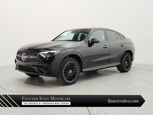 Black 2026 Mercedes-Benz GLC 300 4MATIC Coupe