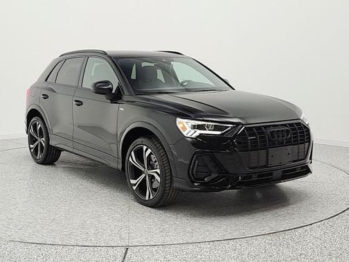 Mythos Black Metallic 2024 Audi Q3 45 S line Premium Plus