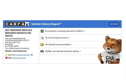 2021 Mercedes-Benz Maybach GLS 600 4MATIC