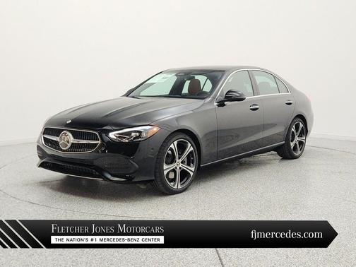 Black 2026 Mercedes-Benz C-Class C 300 Sedan