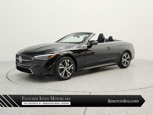 Black 2025 Mercedes-Benz CLE 300 4MATIC Cabriolet