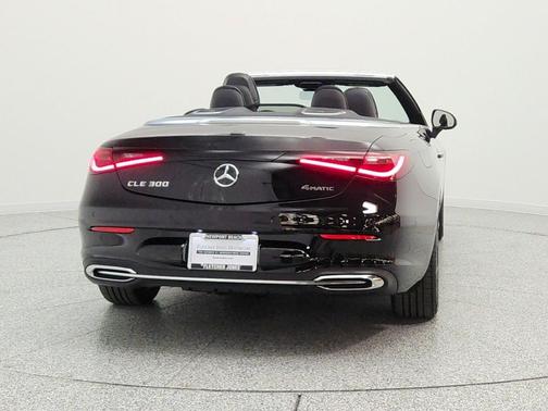 Black 2025 Mercedes-Benz CLE 300 4MATIC Cabriolet