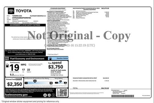 2023 Toyota Tundra Platinum