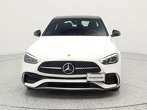 Polar White 2023 Mercedes-Benz C-Class Sedan