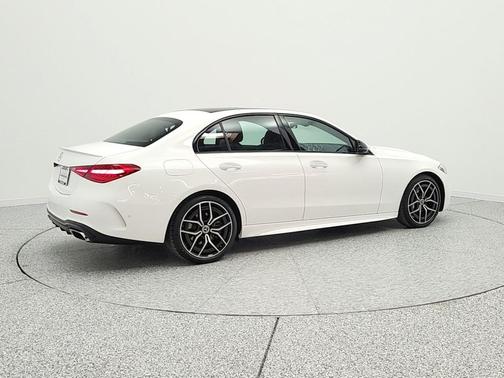 Polar White 2023 Mercedes-Benz C-Class Sedan