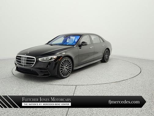 Obsidian Black 2023 Mercedes-Benz S-Class S 580 4MATIC