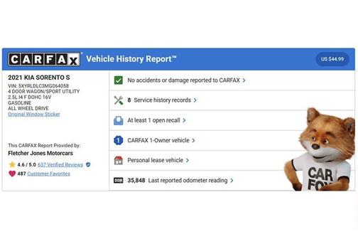 2021 Kia Sorento S