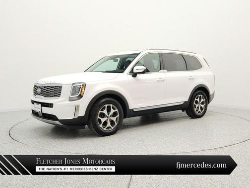 Glacial White Pearl 2021 Kia Telluride EX