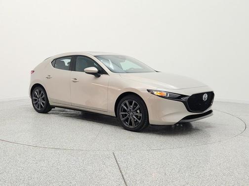 Platinum Quartz Metallic 2025 Mazda Mazda3 FWD w/Preferred Package