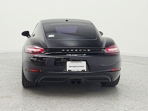 Black 2020 Porsche 718 Cayman S