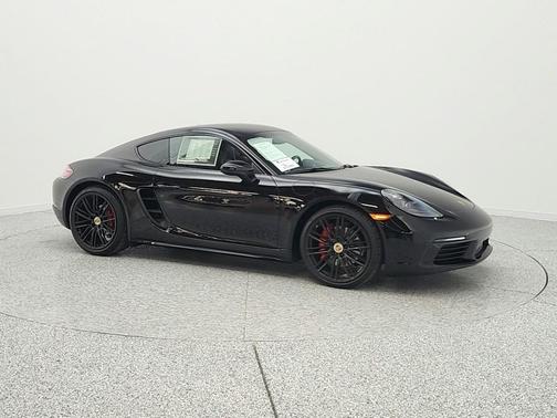 Black 2020 Porsche 718 Cayman S
