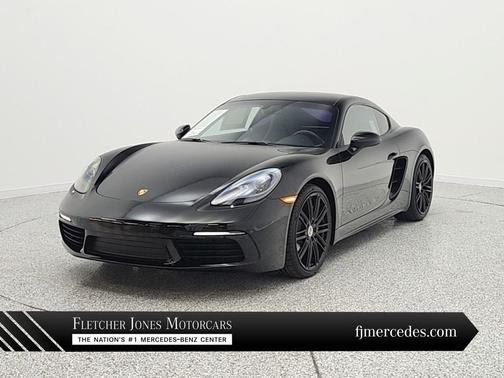 Black 2020 Porsche 718 Cayman S