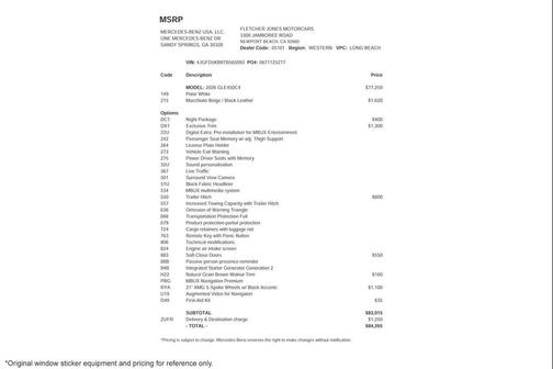 Polar White 2026 Mercedes-Benz GLE 450 4MATIC