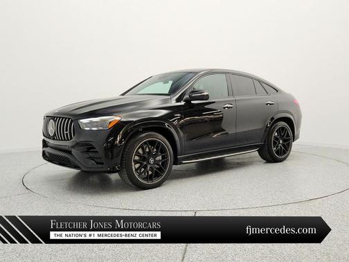 Obsidian Black Metallic 2025 Mercedes-Benz AMG GLE 53 4MATIC+ Coupe