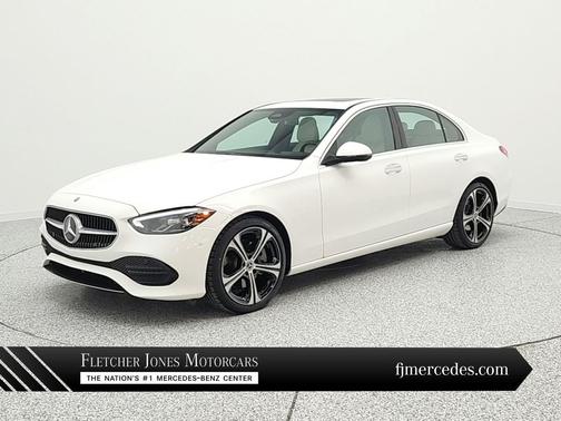 Polar White 2024 Mercedes-Benz C-Class C 300