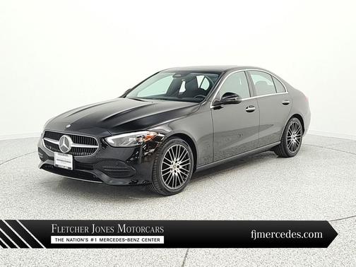 Black 2023 Mercedes-Benz C-Class Sedan