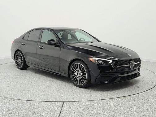 Black 2023 Mercedes-Benz C-Class Sedan