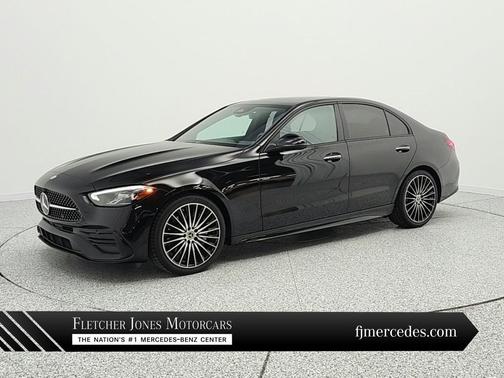 Black 2023 Mercedes-Benz C-Class Sedan